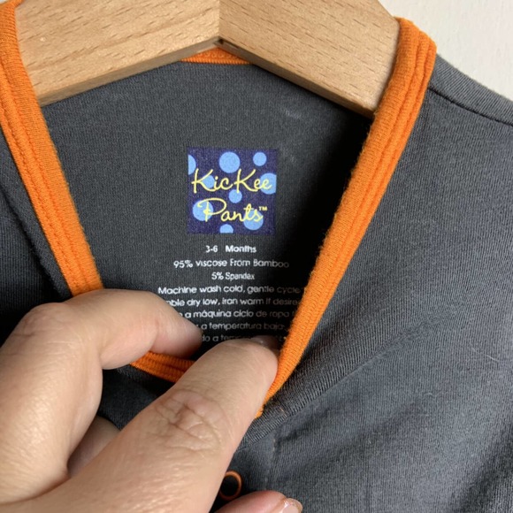 Kickee Pants Trick Or Treat Coverall - Picture 5 of 7